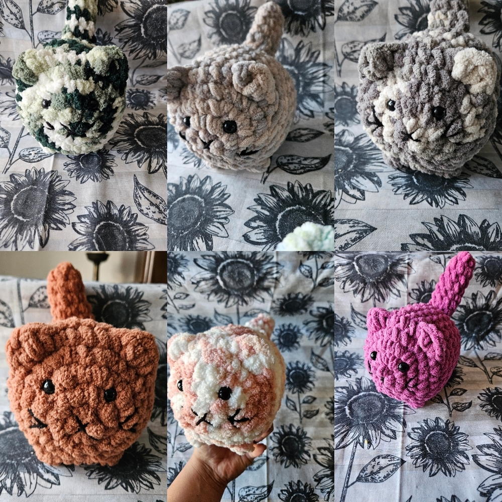 CUSTOM Mini Loaf Cat Amigurumi Plushie